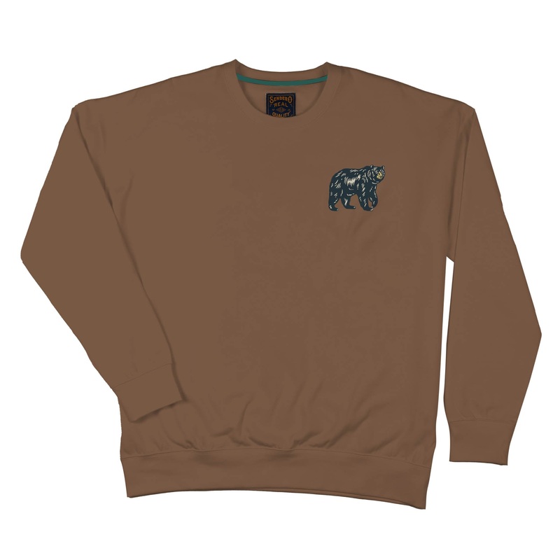 Bear Sweatshirt Light Brown X-Small