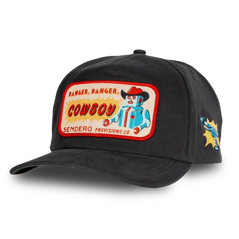 Danger Cowboy Hat Black