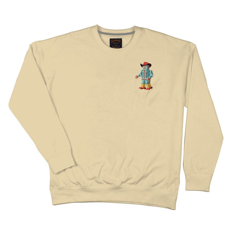 Danger Cowboy Sweatshirt Cream X-Small
