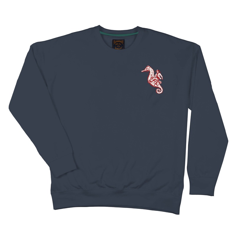 We Dive Sweatshirt Navy X-Small