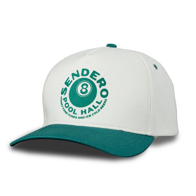 Eightball Hat White