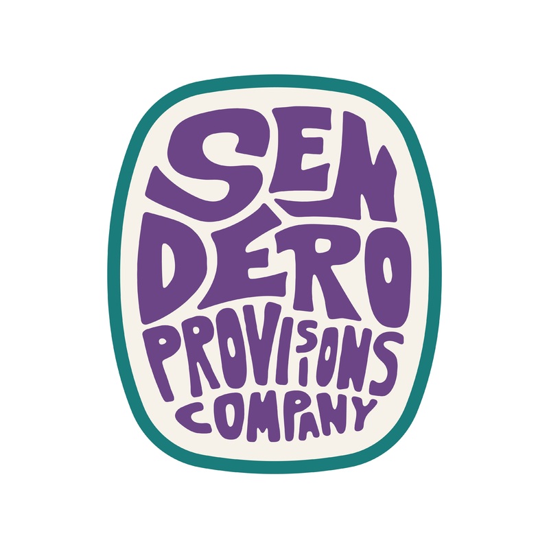 Sendero Retro Logo Sticker