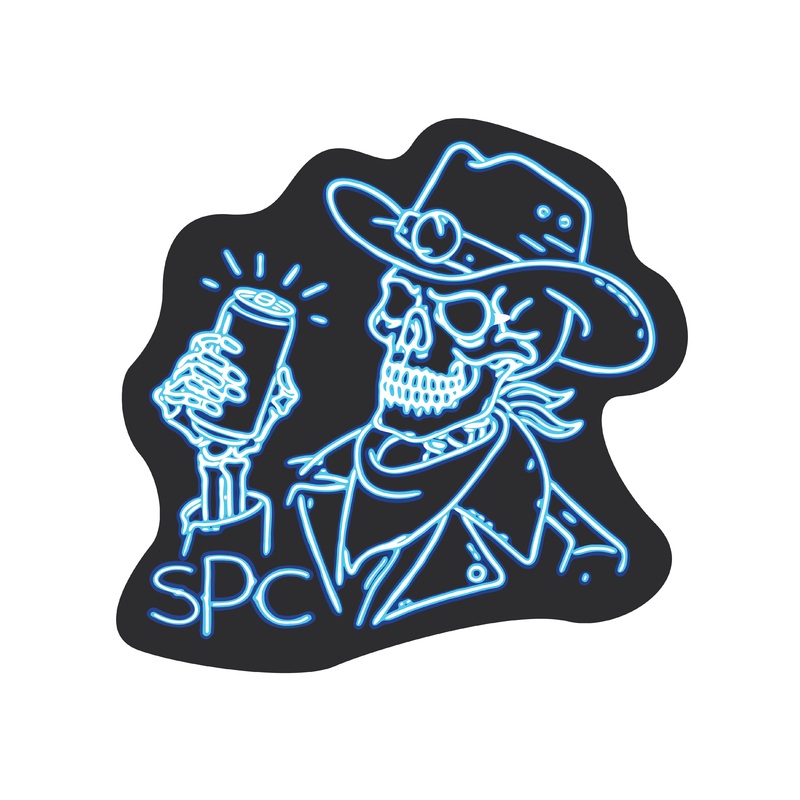 Broadway Bones Sticker