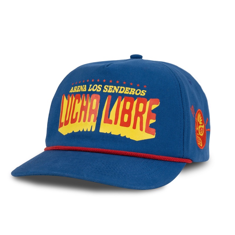 Lucha Libre Hat Blue