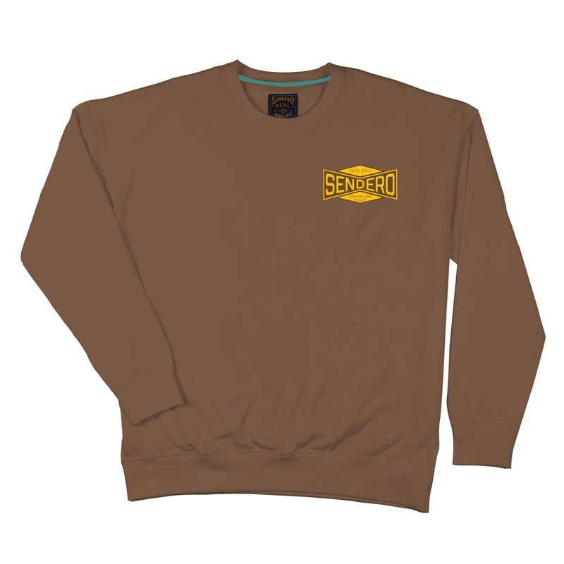Old School Sweatshirt Light Brown X-Small