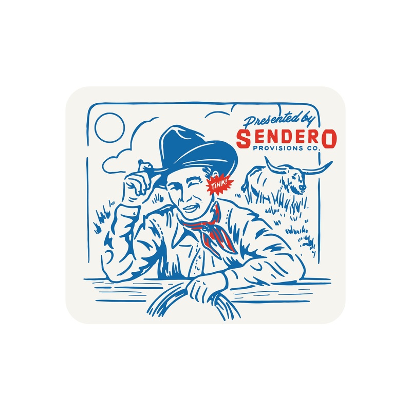 Tip Your Hat Sticker