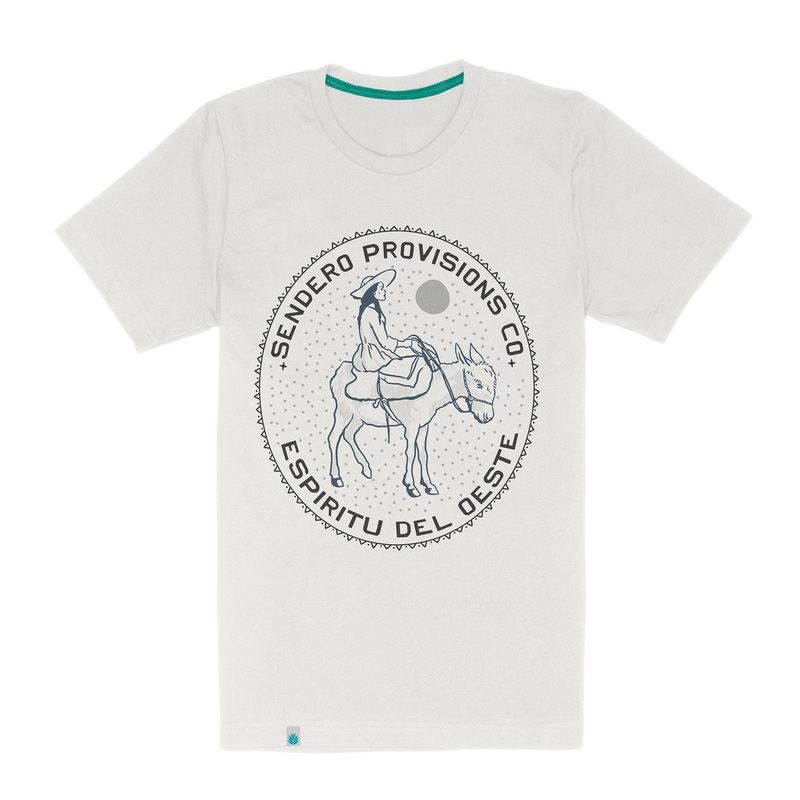Burro Lady T-Shirt Vintage White X-Small