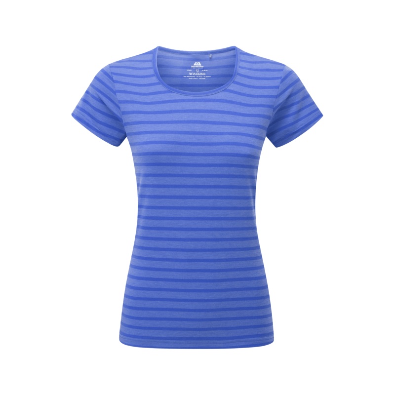 Groundup Stripe Women’s Tee Me-02228 Vivid Stripe 8