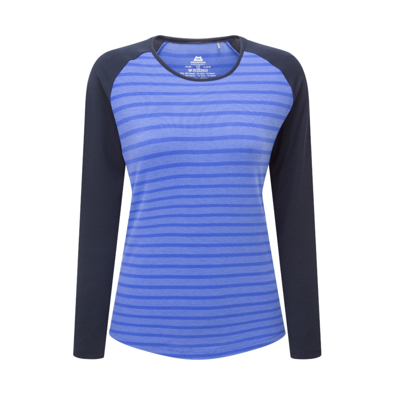 Redline LS Women’s Tee Me-02227 Vivid Stripe/Cosmos 8