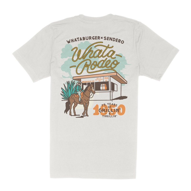 Whataburger x Sendero WhataRodeo T-Shirt Vintage White X-Small