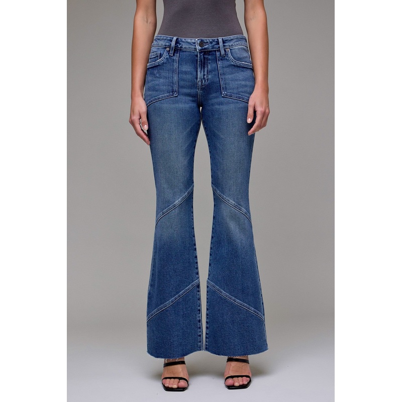 Hidden Low Rise Flare Jean Medium 24