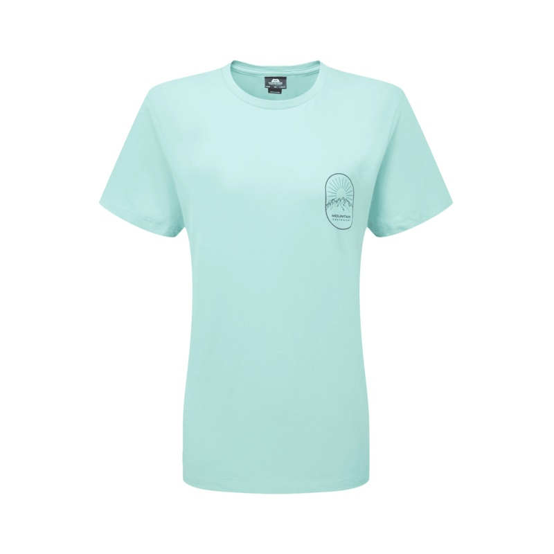 Alpenglow Women’s Tee Me-01937 Aqua 8
