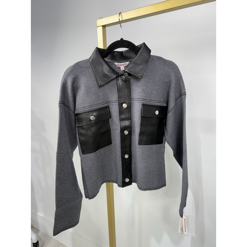 Charcoal Black Jacket Small Charcoal Black