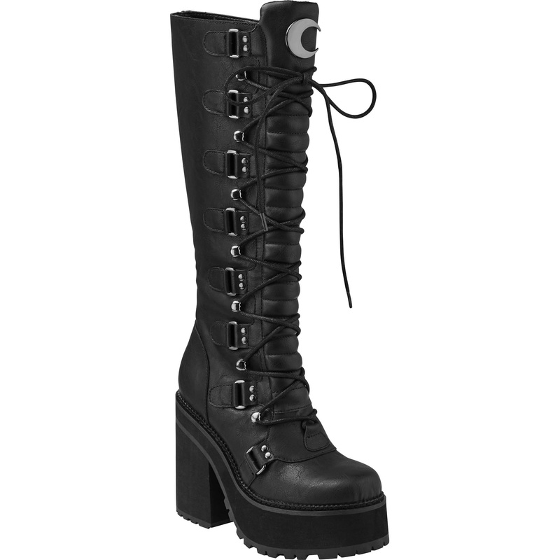Selene Boots US5 Black 100% PU