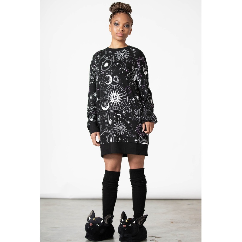 Corvus Lounge Sweatshirt XS Black 95% VISCOSE 5% SPANDEX