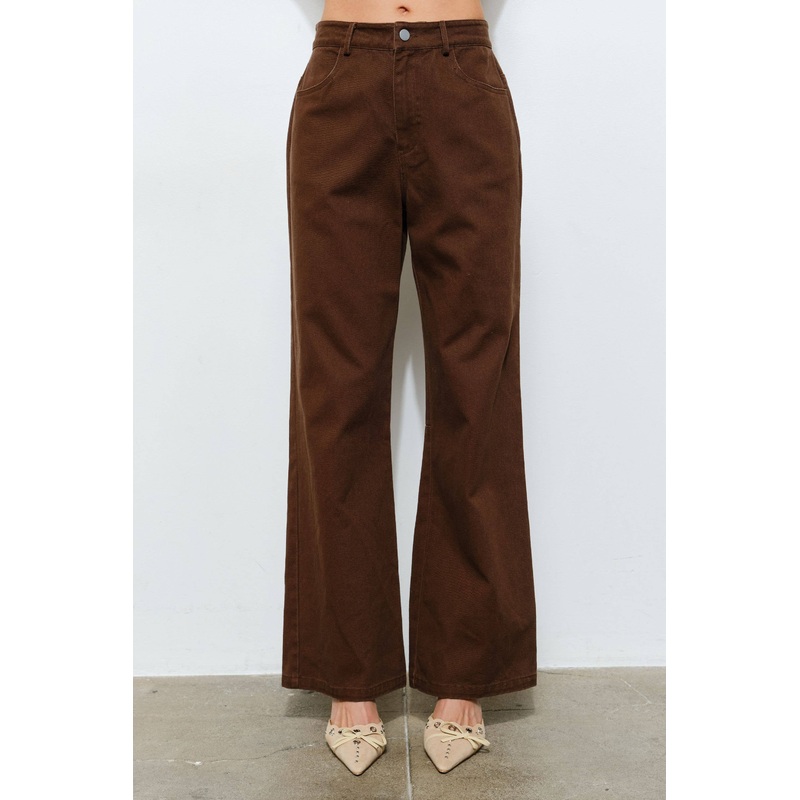 Rocky Twill Pants Brown Small