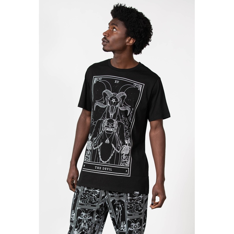 Soul Card T-Shirt XS Black 100% COTTON