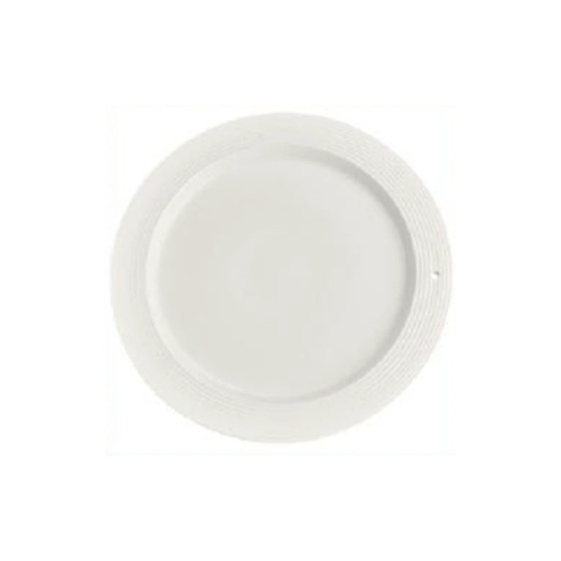 Round Platter Stripe O/S