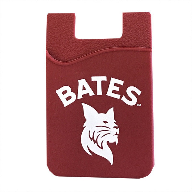 Wallet Smartphones (3 Color options) Garnet with Bates Wordmark