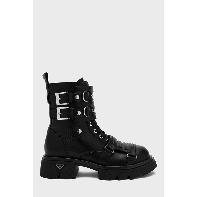 Dark Machine Boots US5 Black 100% PU