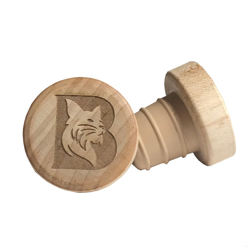 One Wooden Wine Stopper/Cork