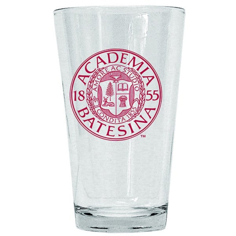 14 oz. Bates Academia Seal Pint Glass