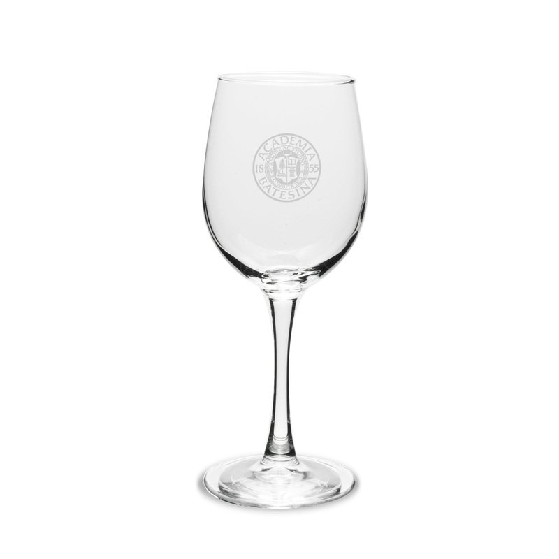 12 oz. Bates Academia Seal Classic Wine Glass