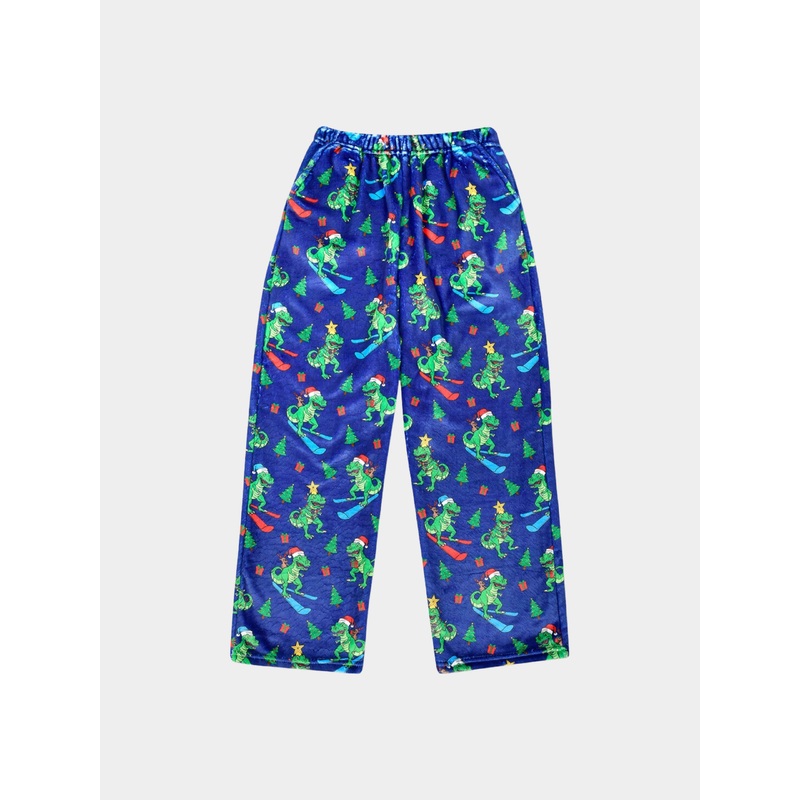 Roaring Dino Plush Pants 4/6