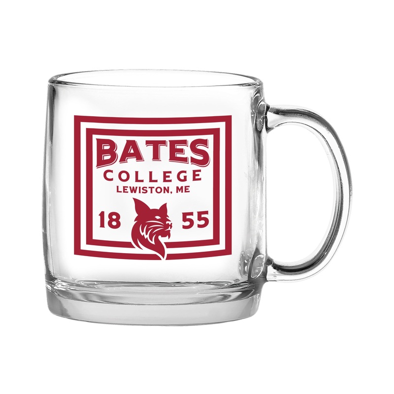 13 oz. Bates College 1855 Nordic Glass Caf Mug