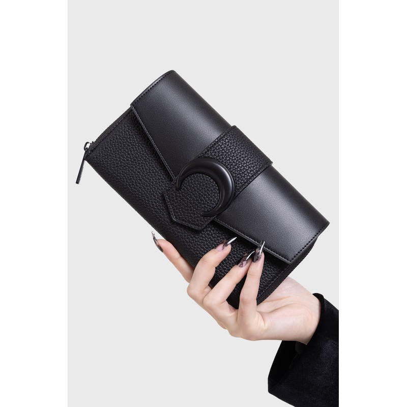 Lunacity Wallet One Size Black 100% PU