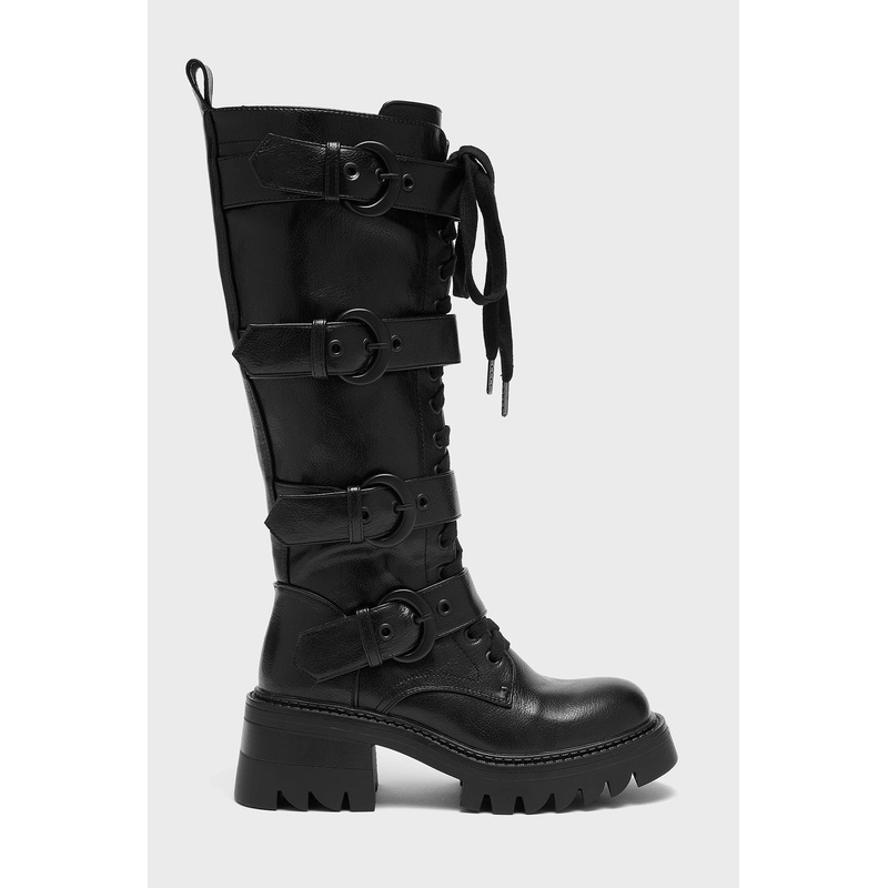 Lunaclysm Boots US5 Black Upper : 100% Polyurethane Sole : 100% Polyurethane