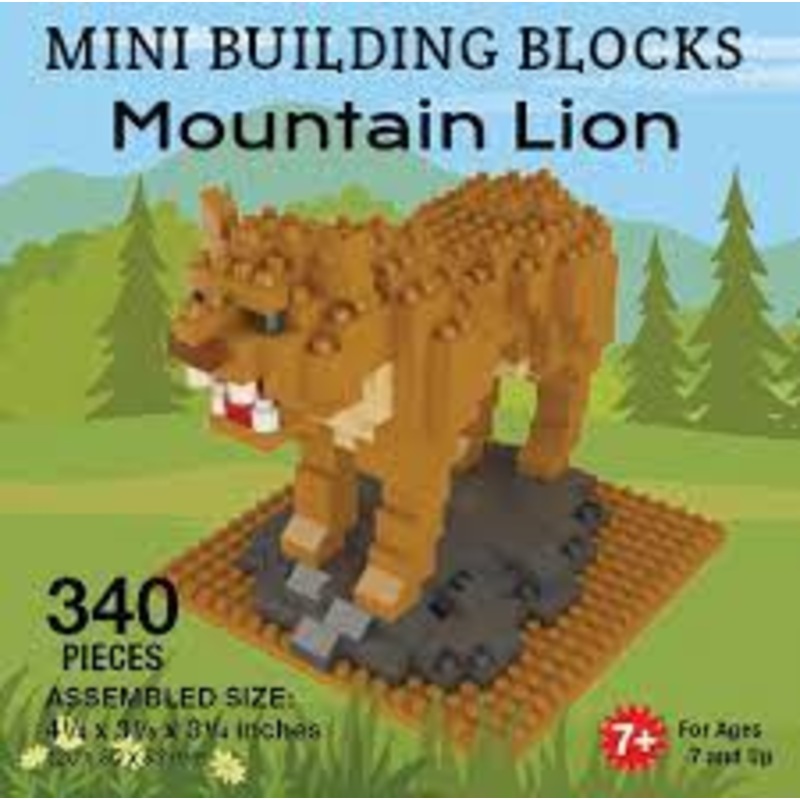 Mini Building Blocks, Mountain Lion
