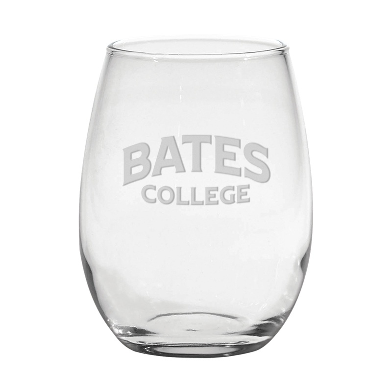 9 oz. BATES COLLEGE Wine Glass