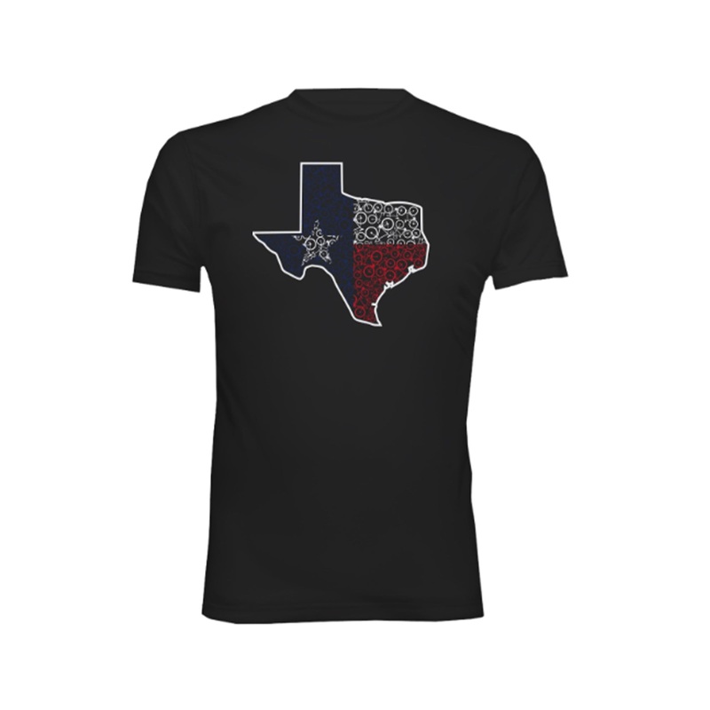 Bikes Are Bigger in Texas Men’s T-Shirt SM
