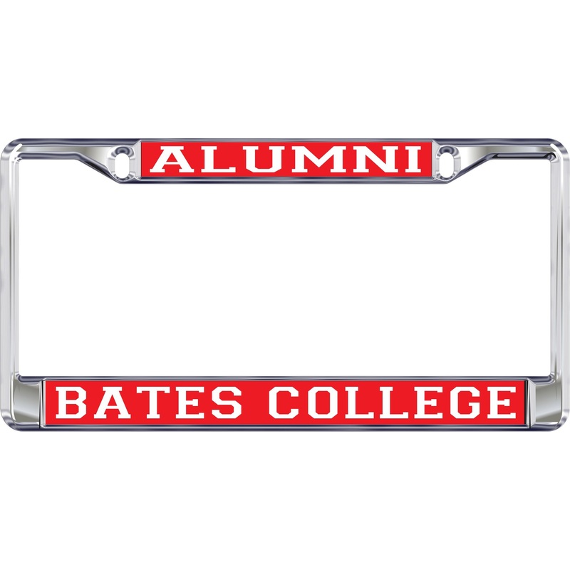 License Plate Frame, Bates College Alumni, Acylic