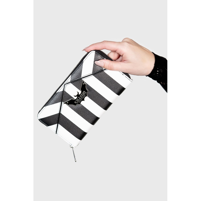 Never Trust The Living Wallet One Size Black 100% Polyurethane