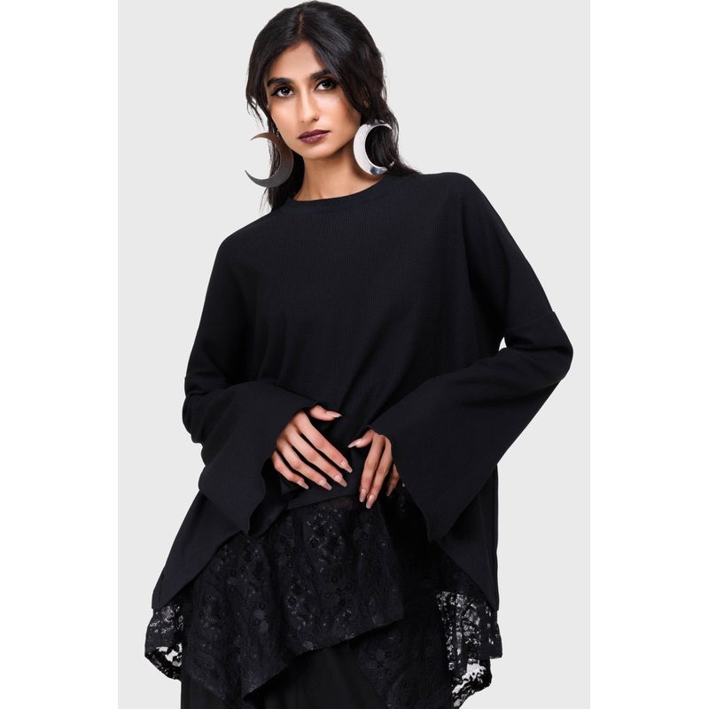 Obsidian Blitz Sweatshirt XS Black 100% Polyester