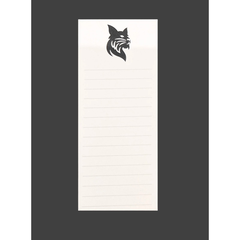 Notepads with BATES icons Bobcat