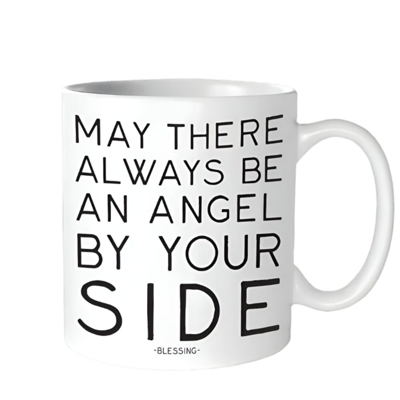 14 oz. Angel by your side Quotable Mug