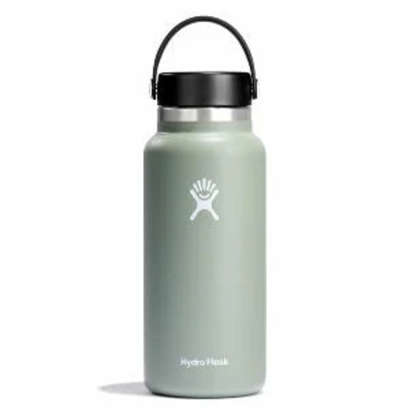 32 oz. Agave Hydro Flask with Wide Mouth Flex Cap