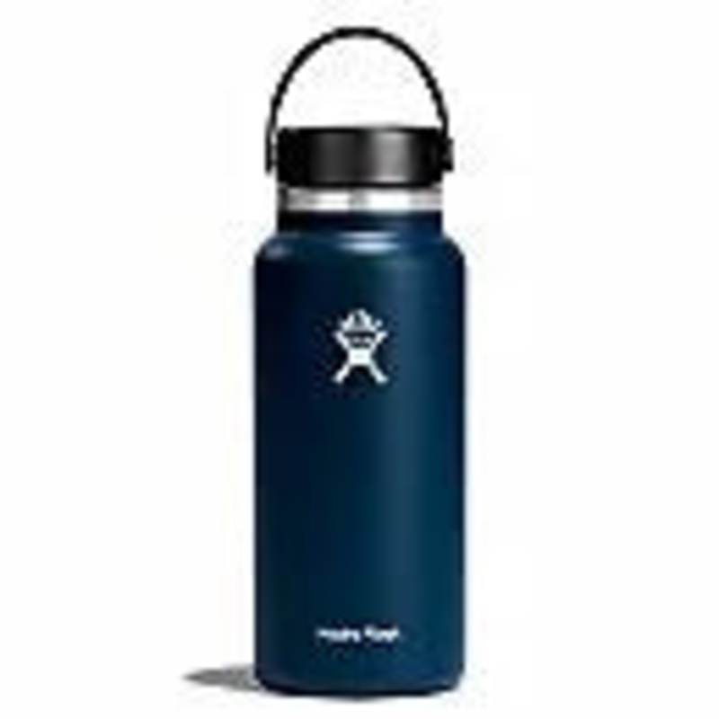 32 oz. Indigo Hydro Flask with Wide Mouth Flex Cap