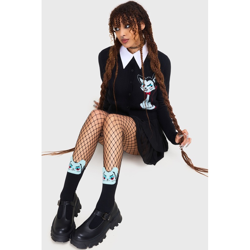 The Vampurr Ankle Socks One Size Black 59% Cotton 37% Polyamide 4% Elastane