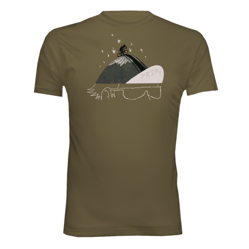 Peak Headspace Men’s T-Shirt – Olive SM