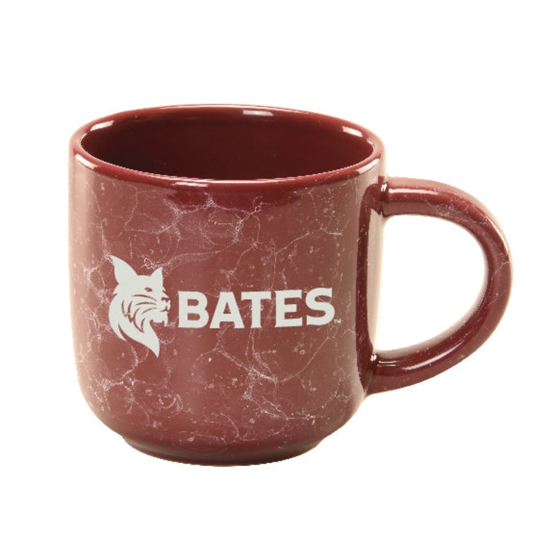 17 oz. Etched BATES & Bobcat Logo Mug