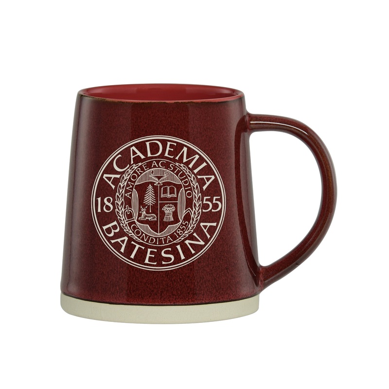 16 oz. Wayland Cafe Mug with Bates Seal