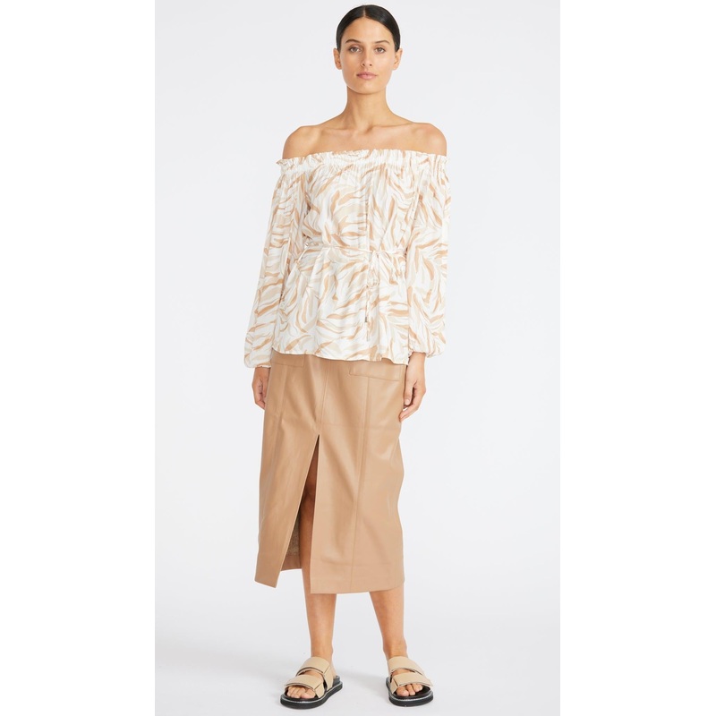 Bianca Off Shoulder Top – Final Sale XS MULTI