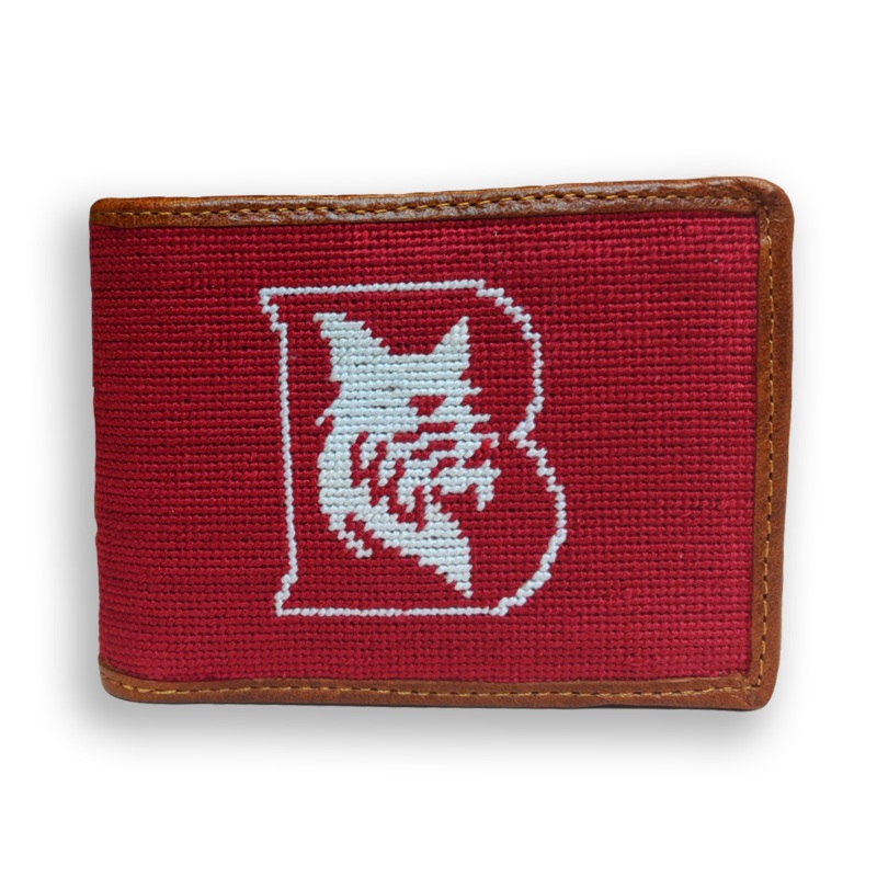 Smathers & Branson Men’s Needlepoint Bi-Fold Wallet