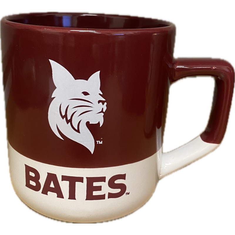 20 oz. Maroon and White Campus Colors mug