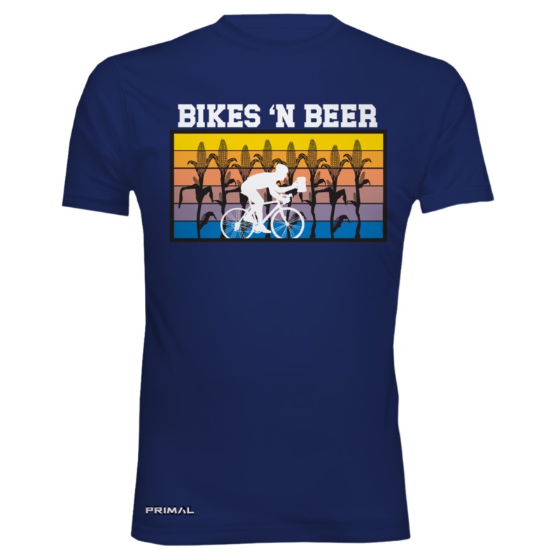 Bikes N Beer Men’s T-Shirt SM