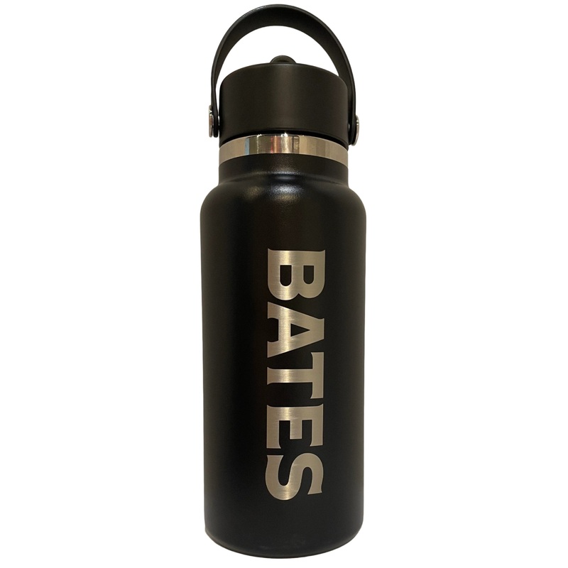 32 oz. Black Hydro Flask with Wide Flex Straw